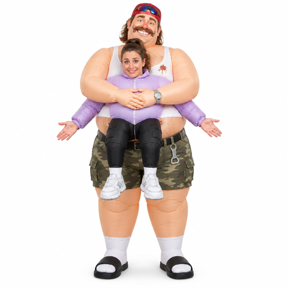 Hubby Grab Inflatable costume